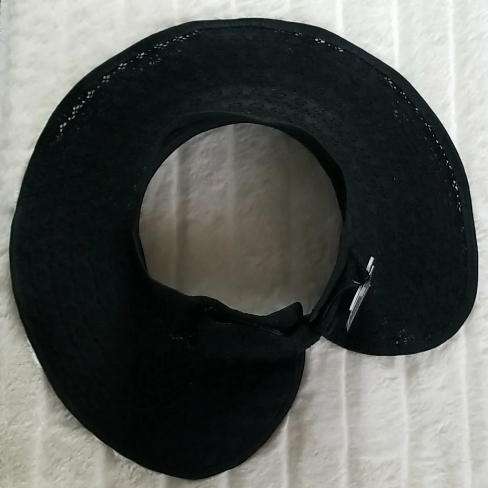 SUN HAT // boutique packable roll-up woven sun hat